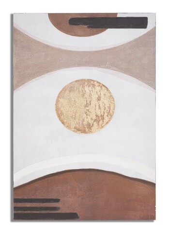 Tablou decorativ Sunry, Mauro Ferretti, 80×120 cm, lemn pin/canvas pictat manual 80x120