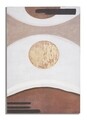 Tablou decorativ Sunry, Mauro Ferretti, 80x120 cm, lemn pin/canvas pictat manual