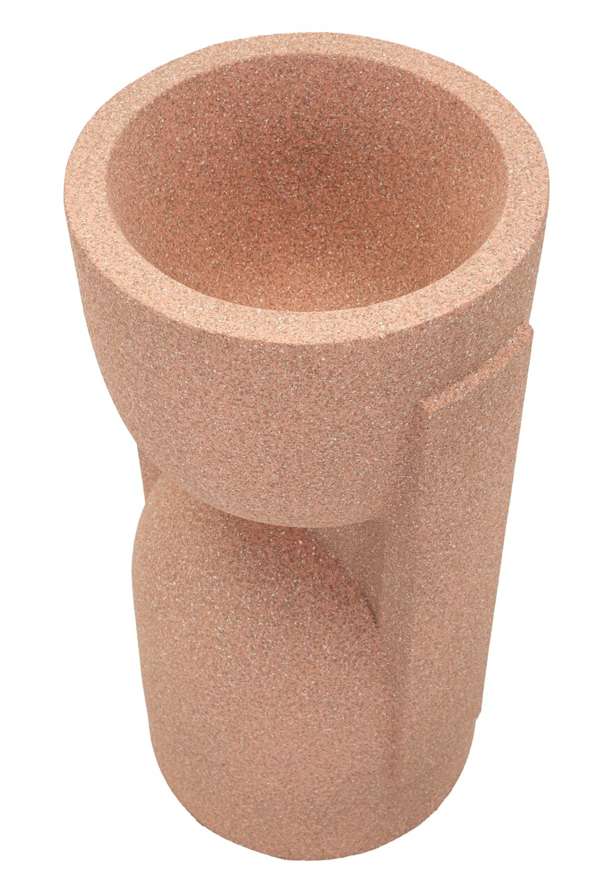 Vaza decorativa, Mauro Ferretti, Nui Outdoor, 36x34x70.5 cm, polirasina, rosu - view 4