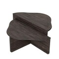 Masuta de cafea, Neostill, Altopiano, Lemn masiv, Antracit