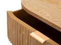 Bufet inferior Gothenburg, Mauro Ferretti, 81x46x82 cm, lemn de brad/MDF/fier, maro