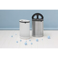 Cos de rufe, Brabantia, White Selector, 55 L, 29x45x63 cm, otel, alb
