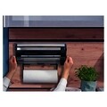 Suport pentru role de hartie/folie aluminiu/folie plastic, Leifheit, Parat Royal II, inox, gri