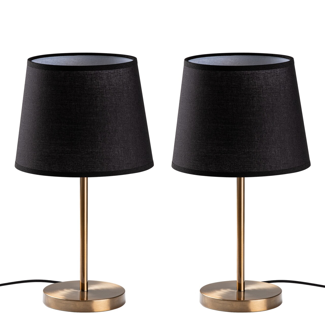 Set de lămpi de masă, Opviq, 892OPV2232, Maro antichizat - imagine 5