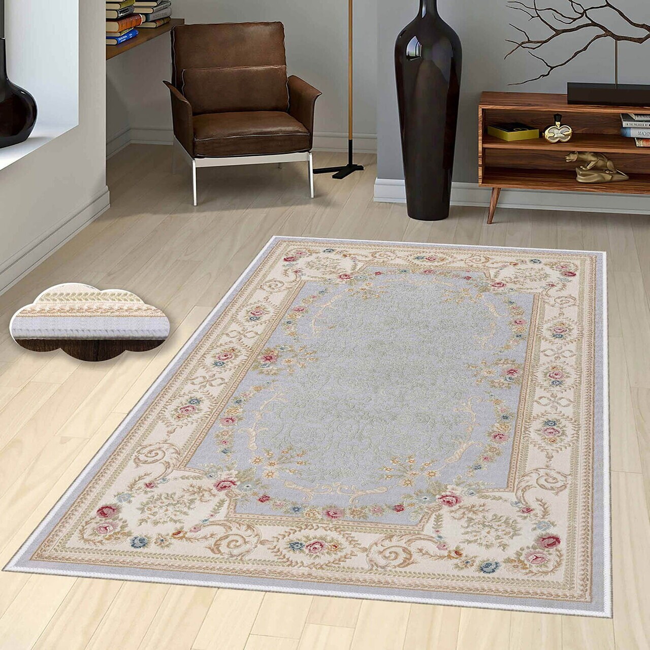 Covor Eexfab668 160x230 cm Poliester Multicolor