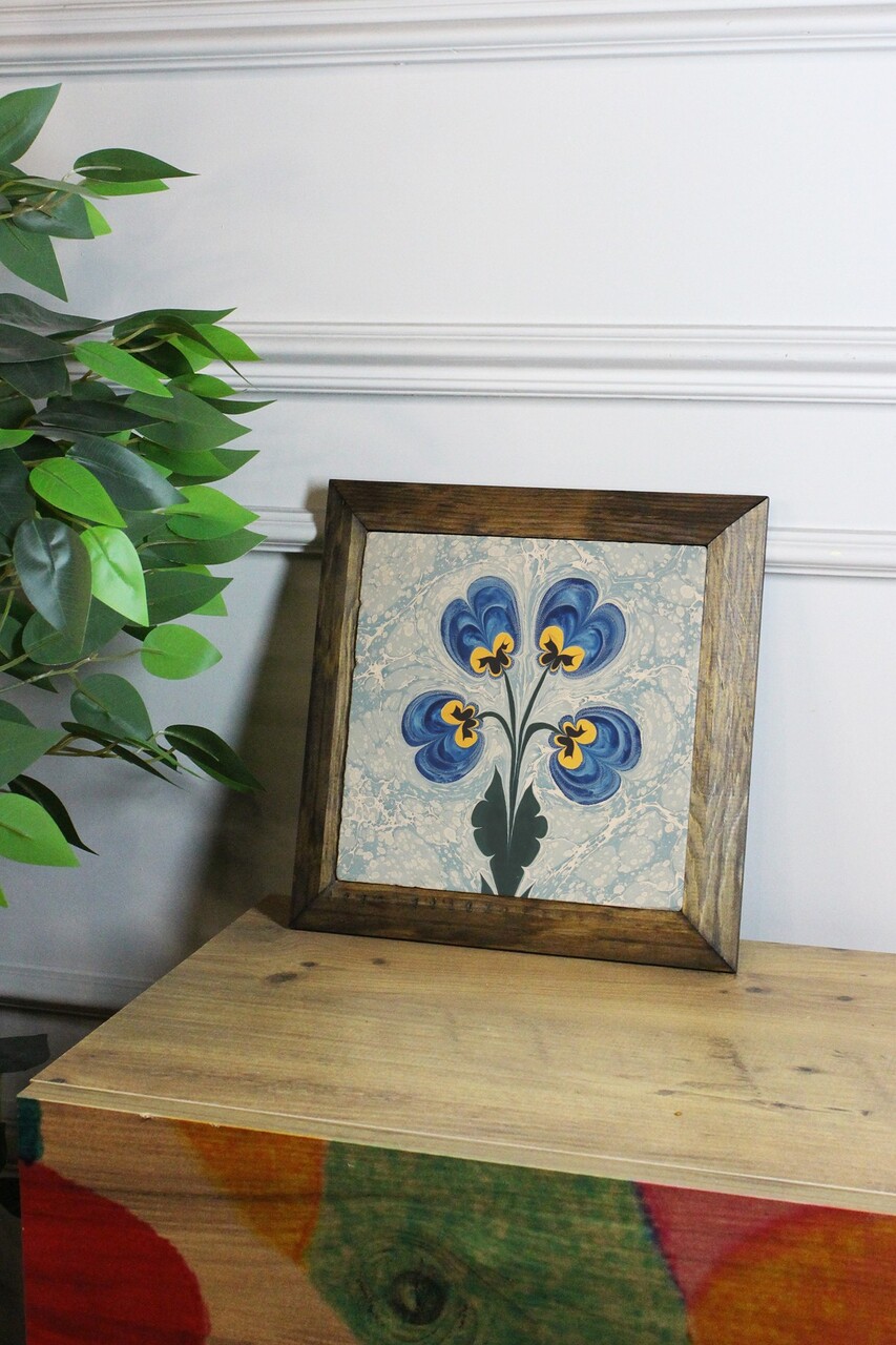 Tablou decorativ Ersytastablo40 Cadru: 100% LEMN (Grosime: 25 cm) Multicolor