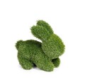 Figurina din iarba artificiala Rabbit, Bizzotto, 40x22x30 cm, polietilena, verde