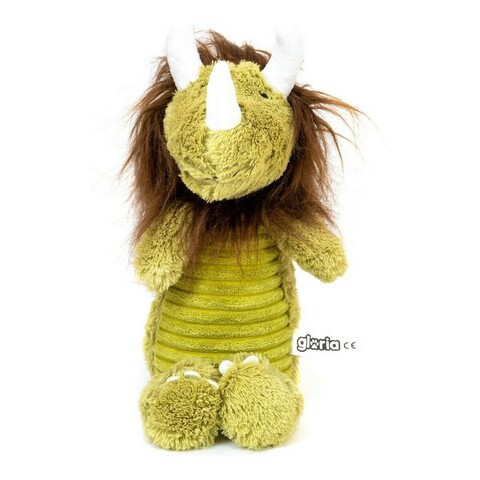 Jucarie cu sunet pentru caini ocre monster, gloria, 35 cm, poliester/cauciuc
