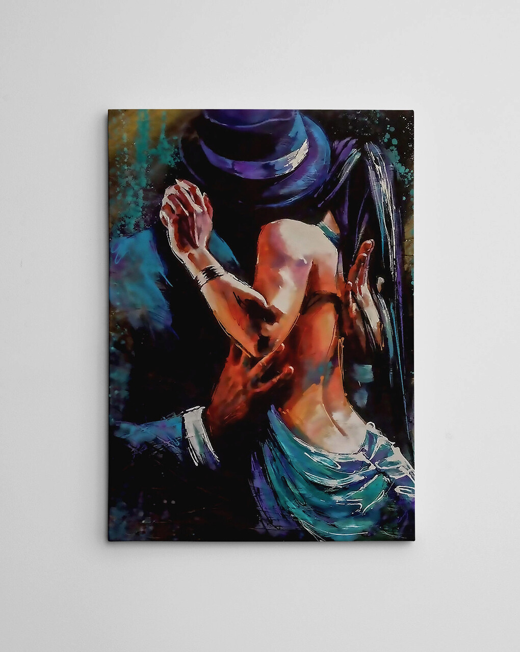 Tablou decorativ, WY187 (70 x 100), 50% bumbac / 50% poliester, Canvas imprimat, Multicolor - 1 | YEO