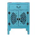 Bufet inferior Blue, Creaciones Meng, 48x32x75 cm, lemn de brad/MDF