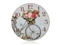 Ceas de perete, Bicycle, Home Decor, 34 cm, MDF, multicolor