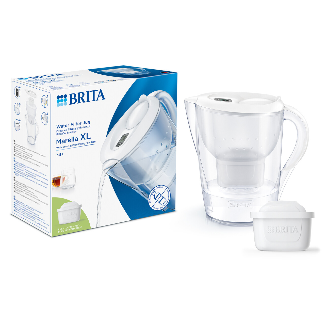 Cana filtranta BRITA Marella XL 3,5 L Maxtra PRO (white) - view 2