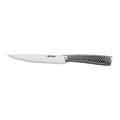 Set 5 cutite cu suport magnetic, Zokura, inox/lemn de salcam