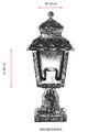 Lampa de exterior, Avonni, 685AVN1378, Plastic ABS, Maro