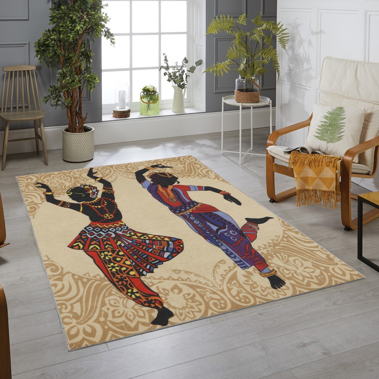 Covor Flynn 160x230 cm Poliester Multicolor