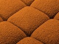 Sezlong living dreapta 1 loc, Bellis-213, Micadoni Home, 155x94x70 cm, tesatura boucle, caramiziu
