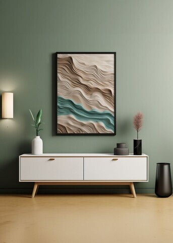 Tablou decorativ, Artnewclsyh66-5070, LEMN SOLID, MDF (Grosime: 2,7 mm, Multicolor