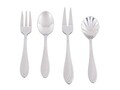 Set tacamuri 72 piese + valiza Maria, Domotti, inox