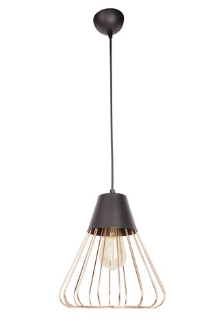 Lustra yok, 63168, squid lighting, 60w, negru, cupru