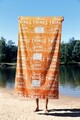 Prosop de plaja, Astacura, Good Things 70, 70x130 cm, 70% poliester/30% poliamida, Multicolor