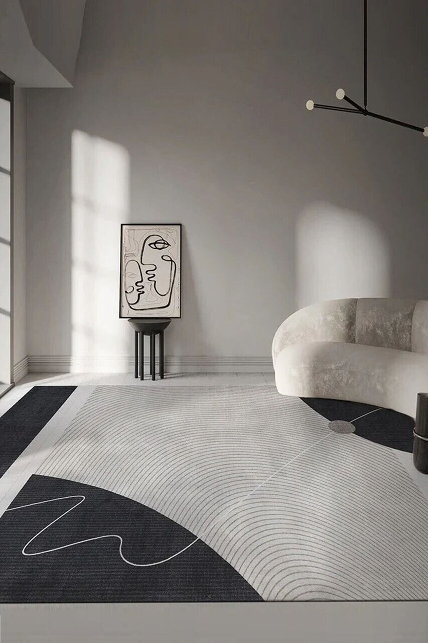 Covor, CLR-HALI-2077, 200x300 cm, Poliester, Gri