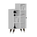 Dulap multifunctional, Olivia, Stella, 60 x 105 x 29.6 cm, pal melaminat, alb