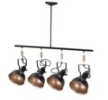 Lustra Cups, Mauro Ferretti, 4 x E27, 20W, 96.5x16.5x84.5 cm, metal