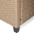 Set mobilier pentru gradina/terasa II, 4 piese, Baxter, natur/bej