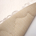 Set covorase de baie 2 piese, Alanur Home, Zara, Poliester, Crem