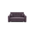 Canapea extensibila 3 locuri, ELTAP, Laine, 155x105x75 cm, lemn/poliester, mov