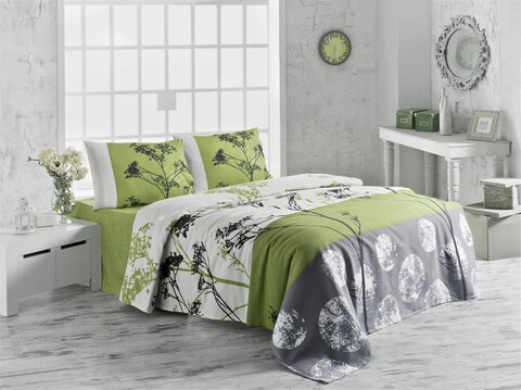 Cuvertura dubla, Victoria, Belezza 121VCT55206, 220 x 260 cm, bumbac, multicolor 121VCT55206 imagine 2022