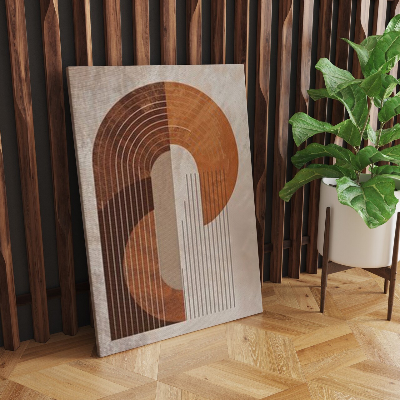Tablou decorativ, ASR_CNV25-12, Cadru: 100% lemn (Grosime: 2 x 3 cm), Multicolor - view 3