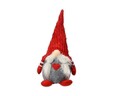 Decoratiune Gnome w red hat, Decoris, 14x12x30 cm, poliester, multicolor