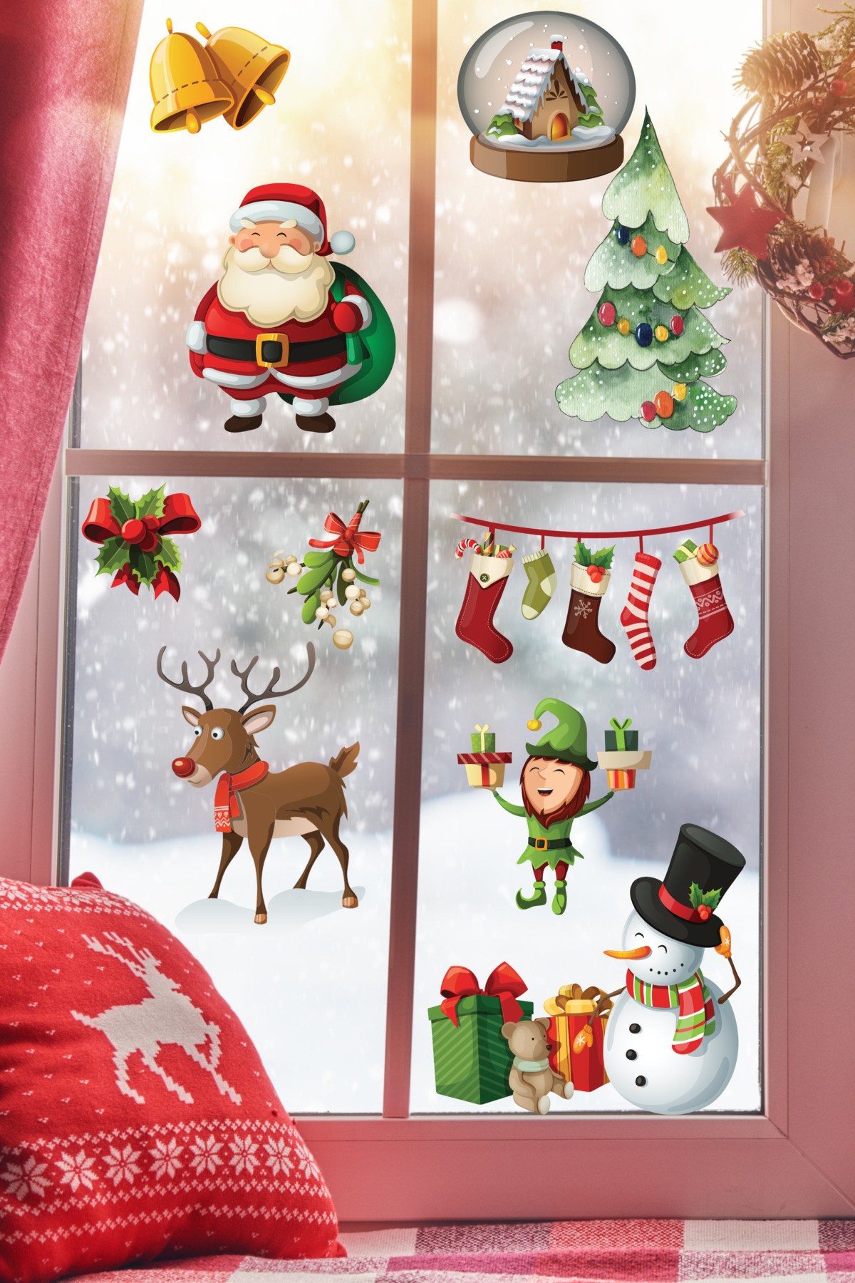 Sticker decorativ, 409030, Dimensiune: 40 x 100 cm, Multicolor