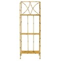 Etajera de colt, Aleeza, Creaciones Meng, 40x25x120 cm, fier forjat