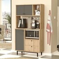 Dulap multifunctional, Locelso, RE3-SA, Stejar / Antracit