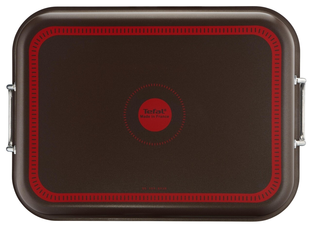 Tava Pentru Copt Cu Manere, Tefal, Succes, 27 X 37 Cm, Aluminiu