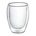 Set 2 pahare Doble, Ambition, 350 ml, sticla temperata, transparent