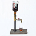 Dispenser bauturi, Evila Originals, DSP003, 30x34x14 cm, Nuc / Aur