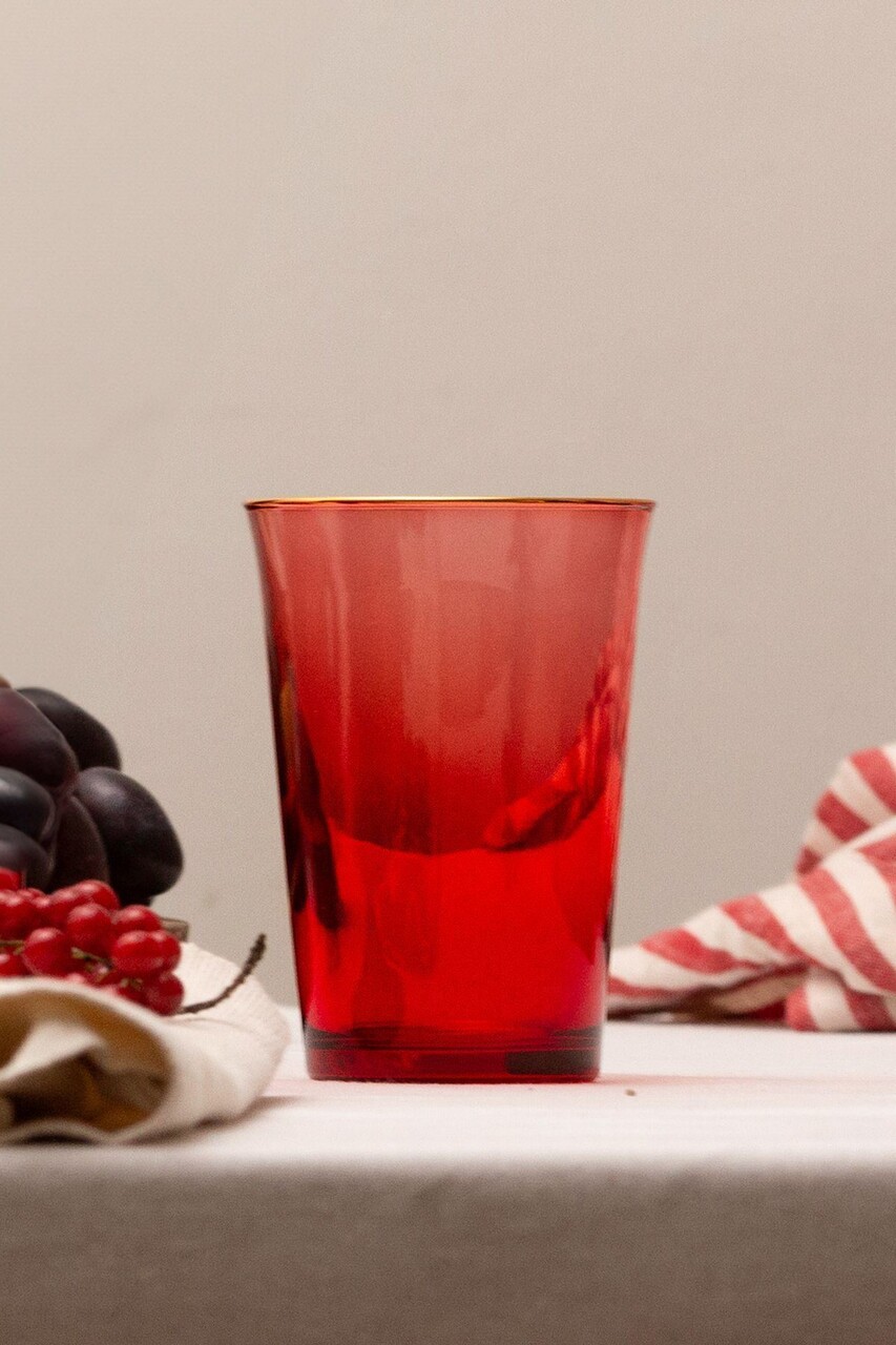 Set pahare Hermia 409PBH1146 Rosu