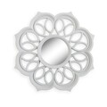 Set 3 oglinzi decorative Ferguson, Versa, 25 x 25 cm, plastic, alb