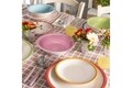 Serviciu de masa 18 piese, Louise Holi, Tognana, ceramica glazurata, multicolor