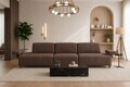 Canapea cu 4 locuri, Atelier del Sofa, 560ARE5356, Maro