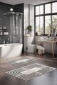 Set covorase de baie, Cartwright, CT-5090, Poliester, Multicolor