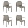 Set scaune 4 piese, Tilia, Nes, Bej