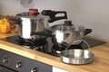 Set 2 oale sub presiune si accesorii Optimo, Ambition, 4 L + 6 L, inox