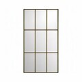 Oglinda Cheval, Hanah Home, Dekorative, 80x180x1.5 cm, Maro antichizat