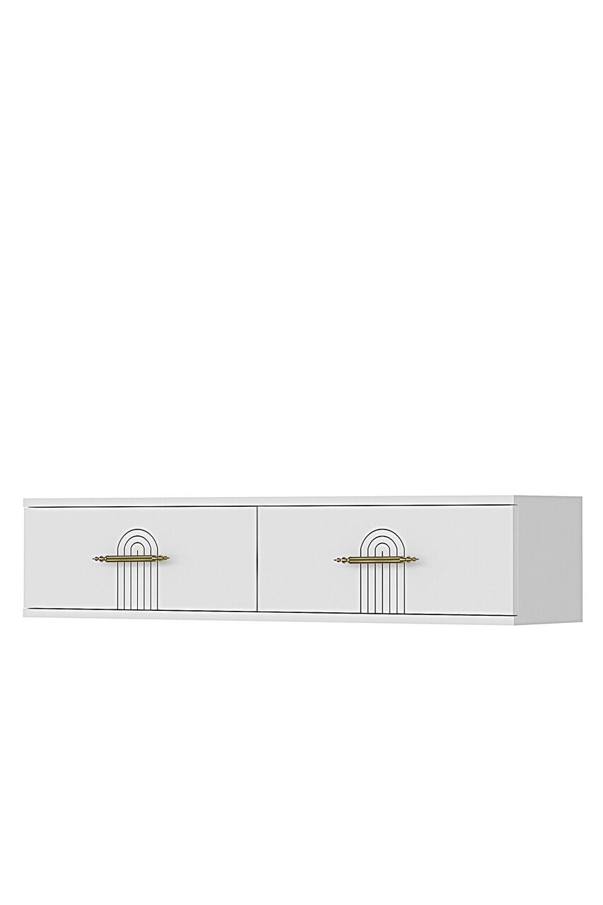Dulap, Hanah Home, Ida 120, 120x25.5x29.6 cm, Alb — imaginea 5