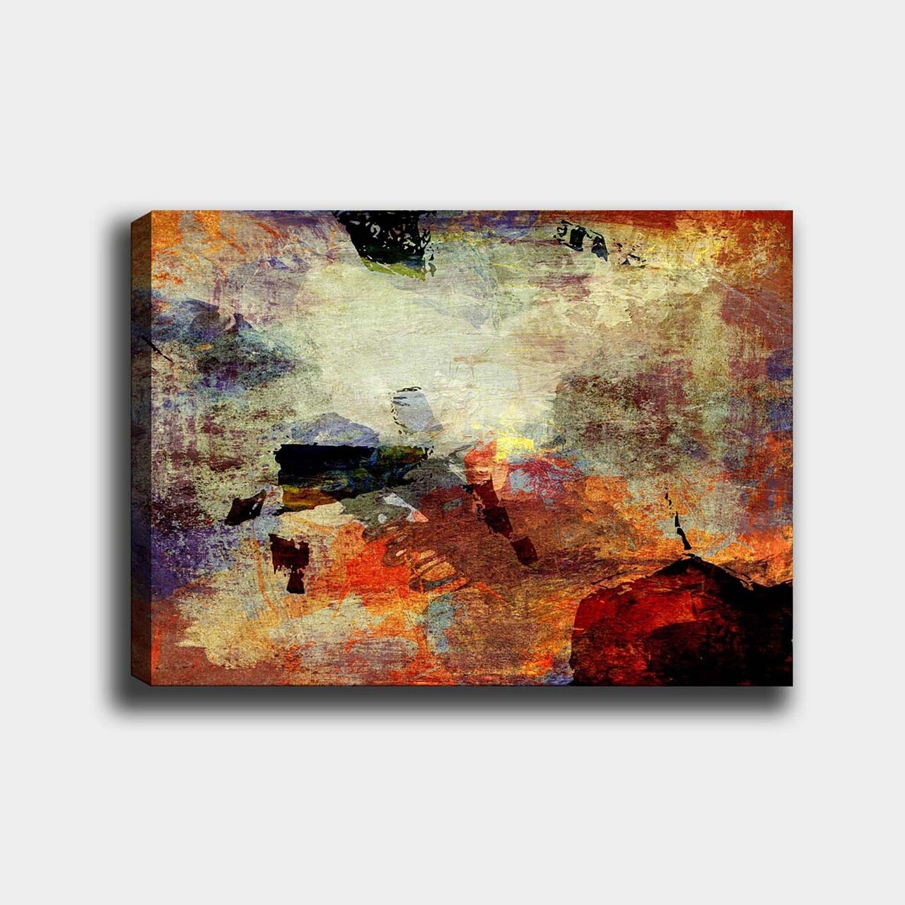 Tablou decorativ, 795164683_70100, Cadru: 100% LEMN (grosime: 3 cm), Multicolor - view 2