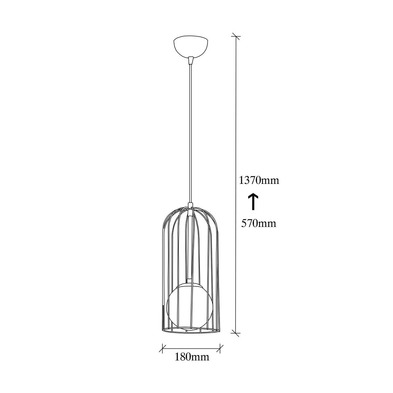 Lustra, Tatum, 584TTM1458, Metal, Vintage - 2 | YEO